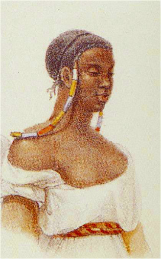 Jean Baptiste Debret, "Brazillian woman" (1834-39)