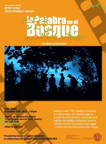 Film Screening: LA PALABRA EN EL BOSQUE/THE WORD IN THE WOODS