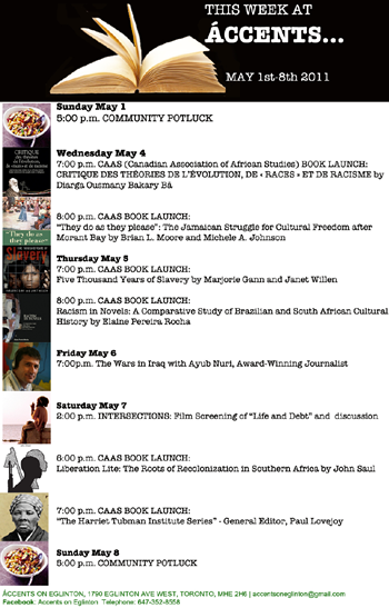 CAAS Book launches at Áccents