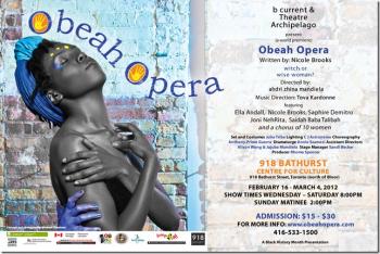 Obeah Opera, by Nicole Brooks